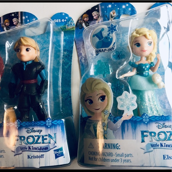 Disney Other - Elsa & Kristoff Frozen Little Kingdom Toys Disney